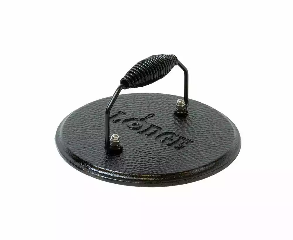 Lodge MfgCoLodge Logic 7 1/2 Inch x 4 1/2 Inch Round Cast Iron Grill Press LGPR3 - Cookware & Tools 3 Lodge MfgCoLodge Logic 7 1/2 Inch x 4 1/2 Inch Round Cast Iron Grill Press LGPR3 - Cookware & Tools