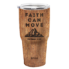 Kerusso Dual Wall Stainless Steel Faith Can Move Mug - Wood Grain, 30 oz. - MUGS221 - Tumblers -Hearth & Home Store 517bcf7589891adf4ae842f2d1ac866b585e77ad mugs221
