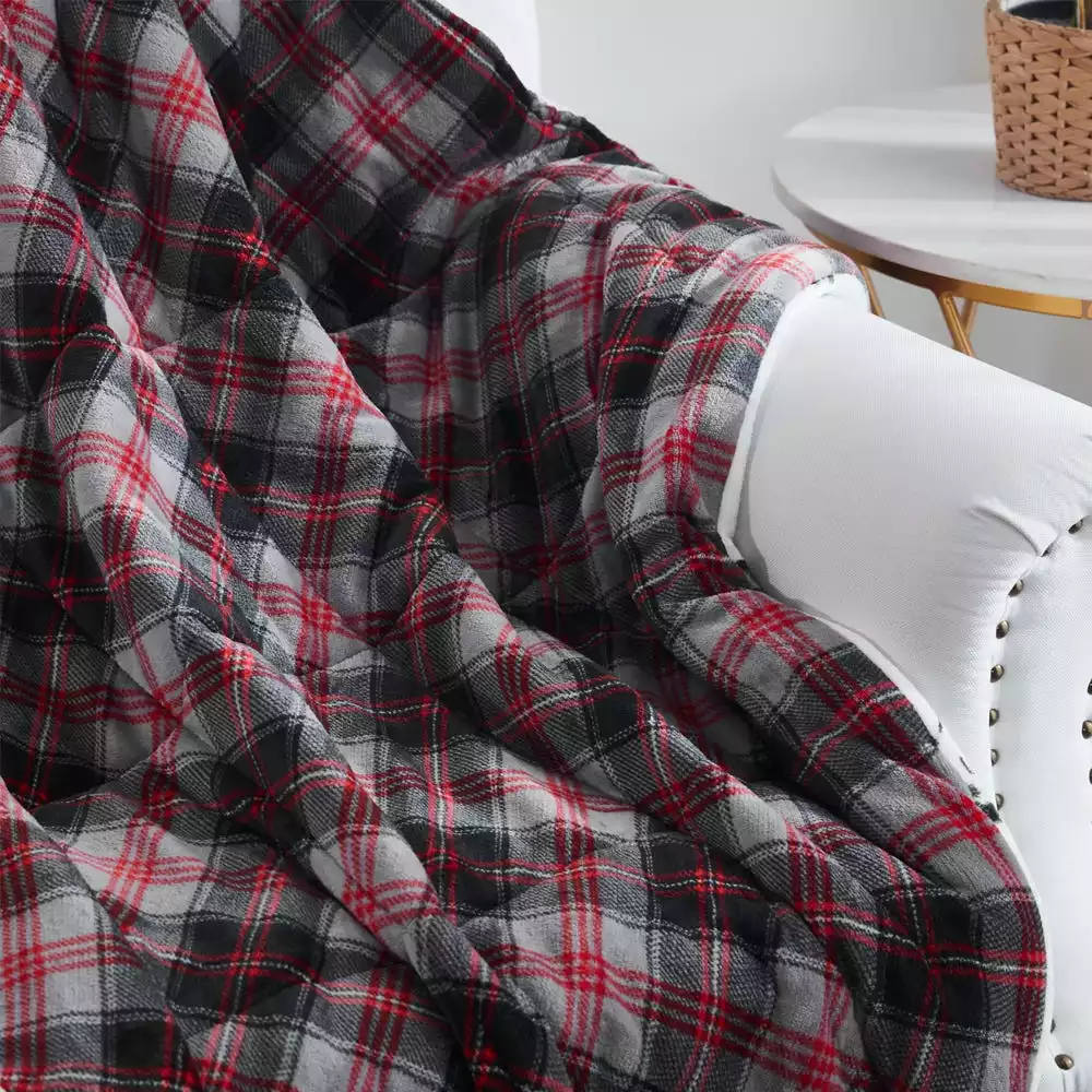 Trail Creek Super Soft Reversible Velvet Throw Blanket, Deer - RK-VELVEL-DEER - Blankets & Bedspreads 11 Trail Creek Super Soft Reversible Velvet Throw Blanket, Deer - RK-VELVEL-DEER - Blankets & Bedspreads - Image 9