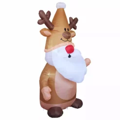 Various Brands 8' Reindeer Gnome Inflatable - MY-21CS851 - Christmas Decor -Hearth & Home Store 54f30c67a763de45b421dfcfb24a0b6bb10c6fac 14762115 3