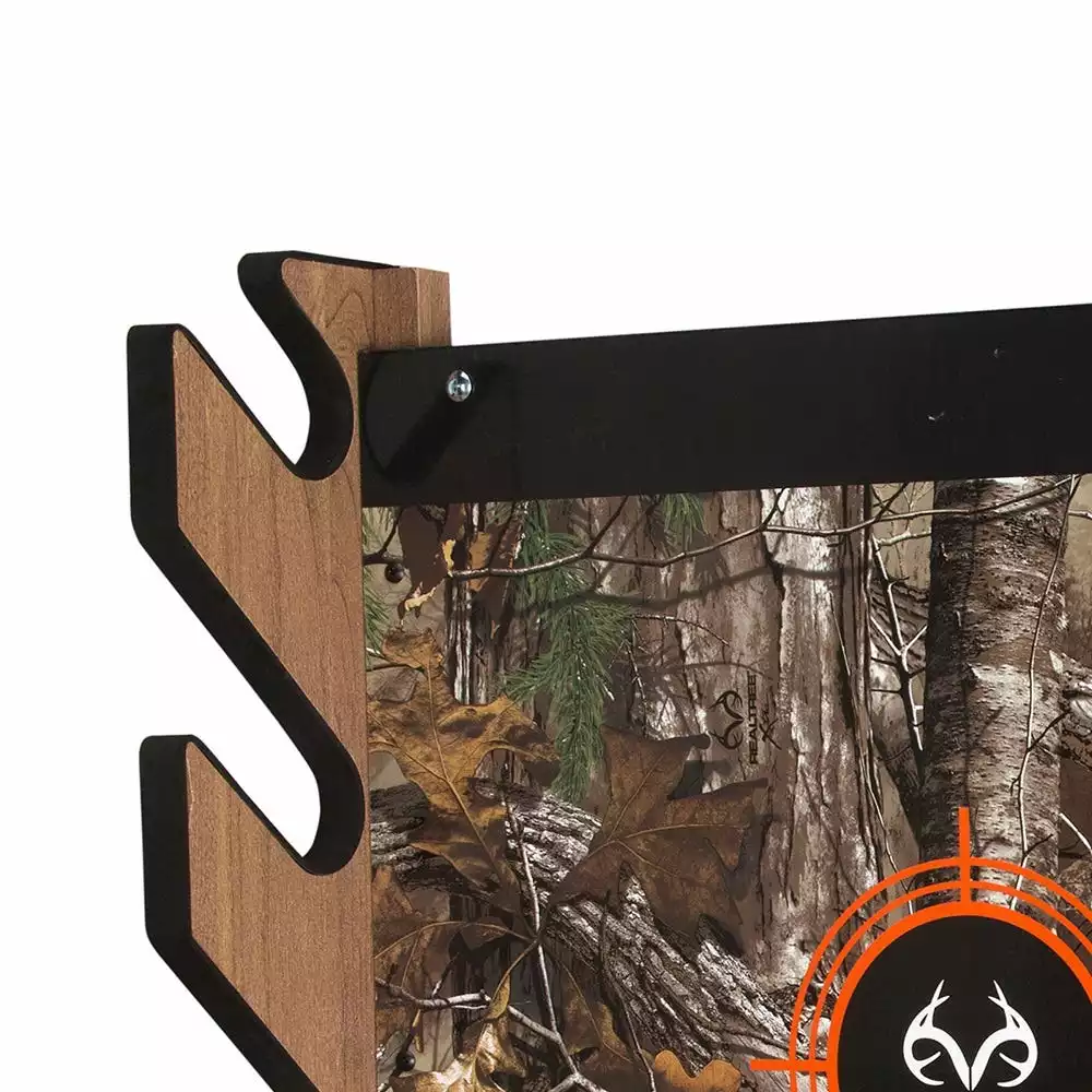 Rush Creek Creations Realtree Camo 4 Gun Wall Rack 394004 - Storage Furniture 8 Rush Creek Creations Realtree Camo 4 Gun Wall Rack 394004 - Storage Furniture - Image 6