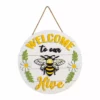 Glitzhome 15.7" Wooden Welcome to our Hive Wall Sign - JKC02000 - Wall Decor 1 Glitzhome 15.7" Wooden Welcome to our Hive Wall Sign - JKC02000 - Wall Decor -Hearth & Home Store 5a40434ef84f177991201ef48087181c2f9f97c5 14712111