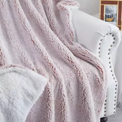 Trail Creek Snuggly Sherpa Throw Blanket, Cedar - RK-TEDSH-CED - Blankets & Bedspreads 11 Trail Creek Snuggly Sherpa Throw Blanket, Cedar - RK-TEDSH-CED - Blankets & Bedspreads -Hearth & Home Store 5c06c3d2ba51ed0f4928302a6b66bec0424c686a 490931842 5