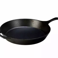 Lodge Manufacturing Co 15 1/4 Inch Cast Iron Skillet L14SK3 - Cookware