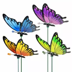Exhart Windywings Butterfly Stake 05108 - Decorative Accents