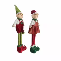 Four Seasons 4' Extenderable Boy/Girl Elf, Assorted Styles - SL10025H4 - Christmas Decor -Hearth & Home Store 60341e94182e0c24e92293514382db61fb64895b 14762147 4