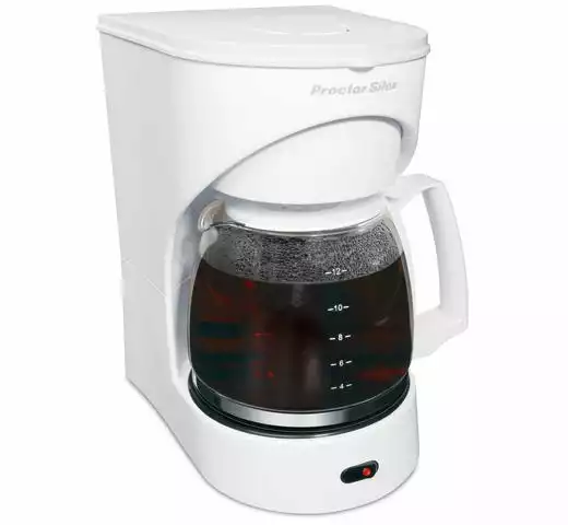 Proctor Silex White 12 cup Coffee Maker 43501Y - Coffee & Tea Makers 3 Proctor Silex White 12 cup Coffee Maker 43501Y - Coffee & Tea Makers