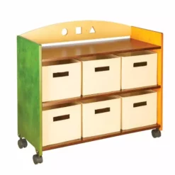 Guidecraft SeeNStore Rolling Storage G98305 - Storage Furniture