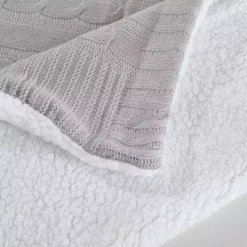 Lavina Home Cozy Cable Knit Reversible Throw Blanket - RK-CABSH-TH - Blankets & Bedspreads 16 Lavina Home Cozy Cable Knit Reversible Throw Blanket - RK-CABSH-TH - Blankets & Bedspreads -Hearth & Home Store 6f160311144667ae8fd9a33e4f4a4d74f727d581 490931836 4