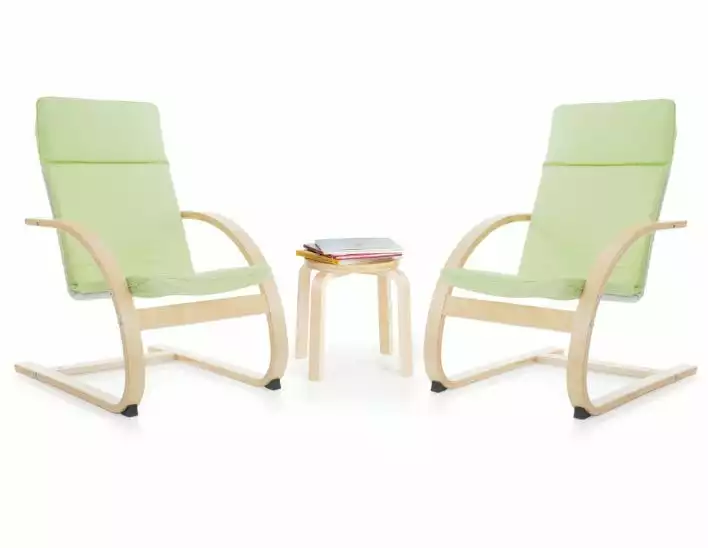 Guidecraft Kiddie Rocker Chair Set Light Green - Kids' Furniture 3 Guidecraft Kiddie Rocker Chair Set Light Green - Kids' Furniture