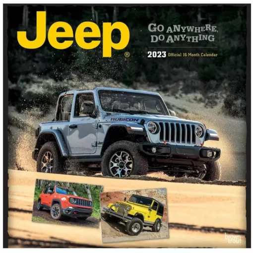 Brown Trout Jeep 2023 Square Calendar - Calendars 6 Brown Trout Jeep 2023 Square Calendar - Calendars -Hearth & Home Store 77b2760eb0e5d6e218336719cc31457a8314f0be 2022023832
