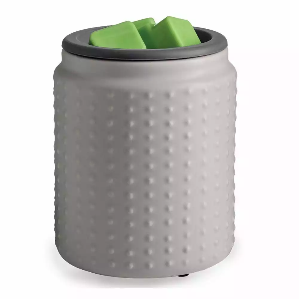 Candle Warmers Etc. Candle Warmer Etc. Gray Hobnail Flip Dish Wax Warmer - WWGHB - Candle Warmers 3 Candle Warmers Etc. Candle Warmer Etc. Gray Hobnail Flip Dish Wax Warmer - WWGHB - Candle Warmers