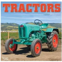 Brown Trout Tractors 2023 Mini 7x7 Calendar - Calendars