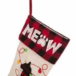 Glitzhome LED Cat Embroidered Linen Christmas Stocking - 1113203058 - Christmas Stockings 9 Glitzhome LED Cat Embroidered Linen Christmas Stocking - 1113203058 - Christmas Stockings -Hearth & Home Store 79f3ce077c1524882936b405ebd57acfdc36f840 93430126 2