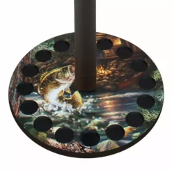 Rush Creek Creations Bass 16 Fishing Rod Storage Rack 383000 - Storage Furniture -Hearth & Home Store 7 46