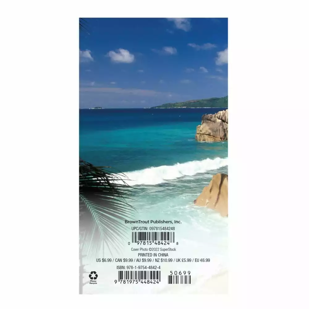 Brown Trout Tropical Islands 2023 Pocket Planner - Calendars 4 Brown Trout Tropical Islands 2023 Pocket Planner - Calendars - Image 2