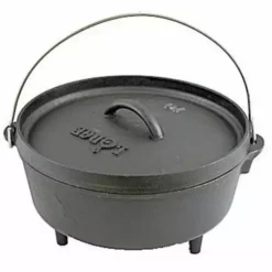 Lodge Cast Iron 4 Quart Camp Dutch Oven L10CO3 - Cookware -Hearth & Home Store 80da40764de253bfa21e0dfabd16ce432f64aac5 4qtdutchoven 1