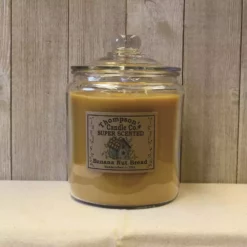 Thompson's Candle Co. Banana Nut Bread, 60 oz. Heritage Jar - BNHJ - Candles & Home Fragrance