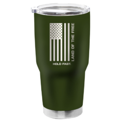 Kerusso Dual Wall Stainless Steel Land Of The Free Mug, 30 oz. - MUGS198 - Tumblers