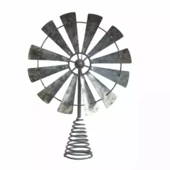 Four Seasons Metal Windmill Tree Topper - 21SYM-WM1101 - Christmas Decor