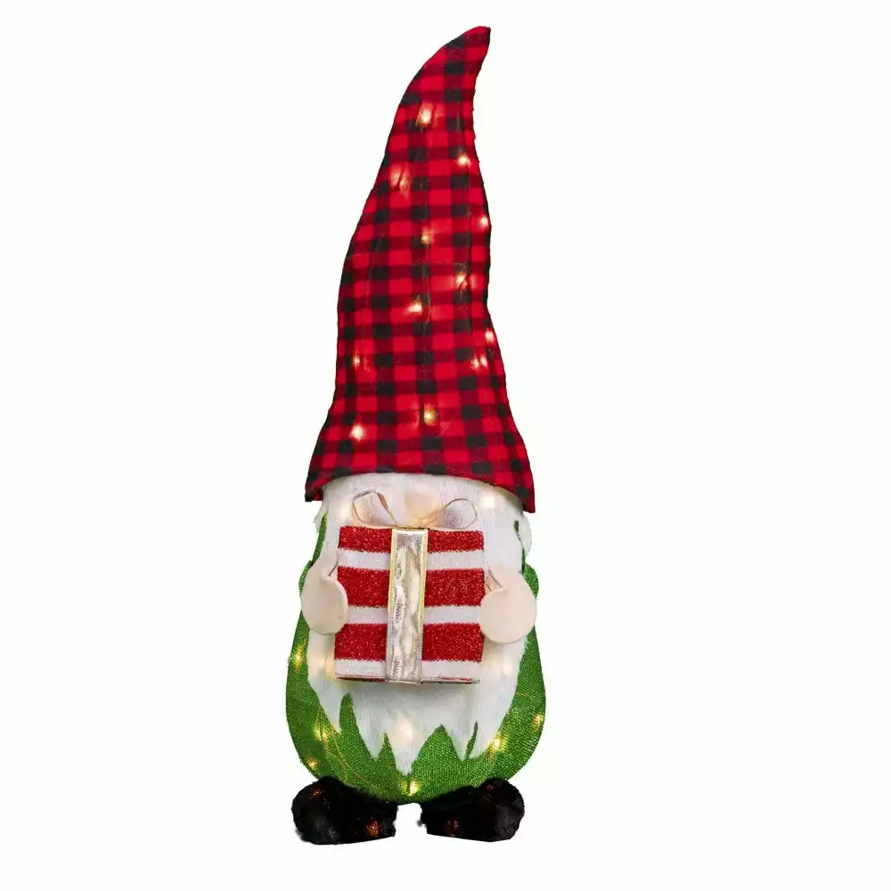 Four Seasons 35" Lighted Gnome Outdoor Christmas Yard Decoration - 21DH0706 - Christmas Decor 3 Four Seasons 35" Lighted Gnome Outdoor Christmas Yard Decoration - 21DH0706 - Christmas Decor