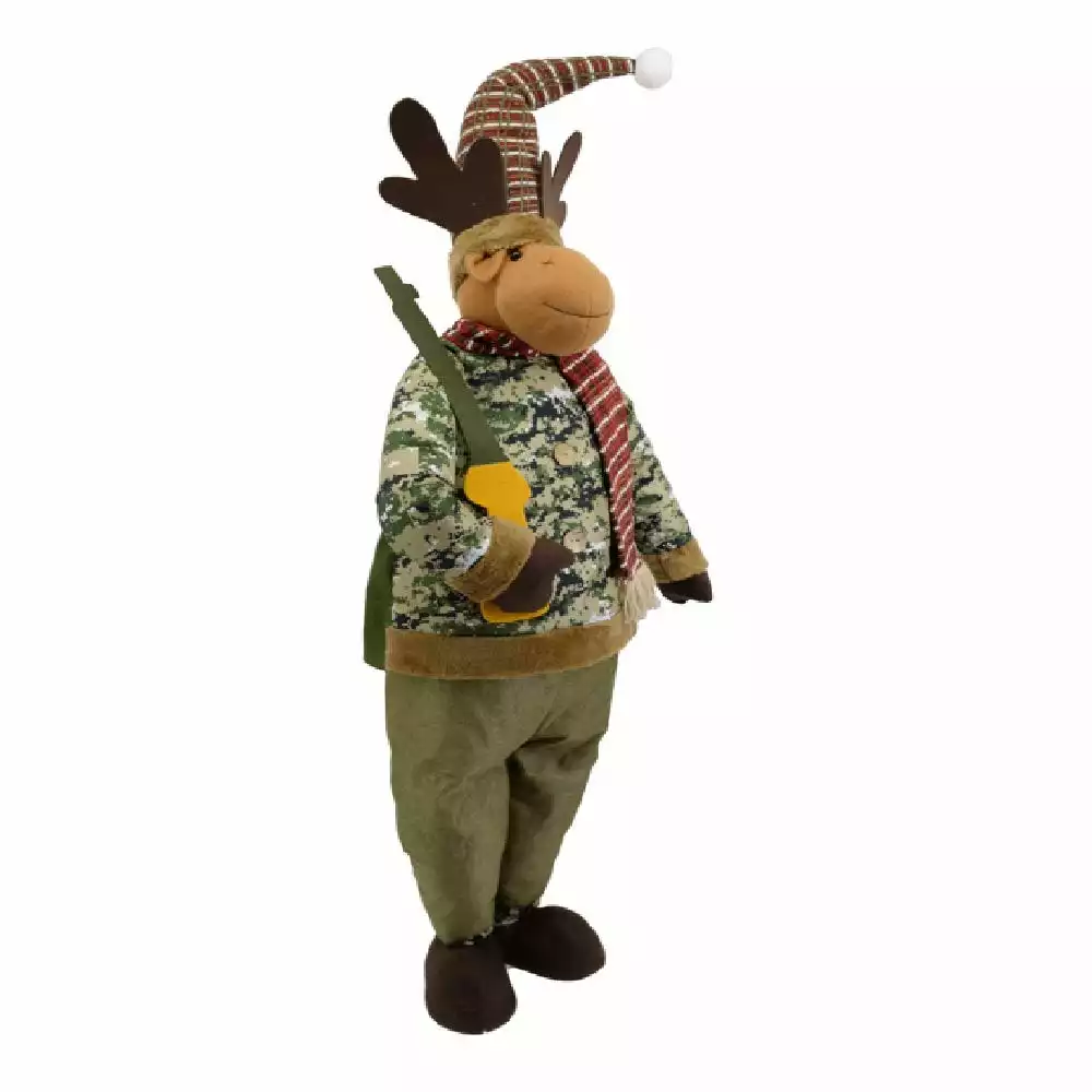 Four Seasons 5' Stand Camo Santa/Reindeer,Assorted Styles - 22XZ94370S10 - Christmas Decor 4 Four Seasons 5' Stand Camo Santa/Reindeer,Assorted Styles - 22XZ94370S10 - Christmas Decor - Image 2