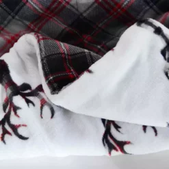 Trail Creek Super Soft Reversible Velvet Throw Blanket, Deer - RK-VELVEL-DEER - Blankets & Bedspreads 14 Trail Creek Super Soft Reversible Velvet Throw Blanket, Deer - RK-VELVEL-DEER - Blankets & Bedspreads -Hearth & Home Store 8d9f851907e2aaa41dcf2084e046bffd5d6d8c61 490931840 4