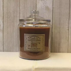 Thompson's Candle Co. Honey Bourbon, 60 oz. Heritage Jar - HBHJ - Candles & Home Fragrance