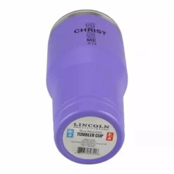 Lincoln Outfitters "All Things Through Christ" 30 oz. Religious Tumbler, Purple - 89-641-0204 - Tumblers -Hearth & Home Store 944c9f816296badd6acda4f2cc1913f809784b78 32631064 4