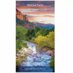Brown Trout National Parks 2023-24 Monthly Pocket Planner - Calendars