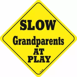 Signs Up Grandparents At Play 15029 - Wall Decor