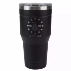Lincoln Outfitters 30oz Tumbler Black Don't Tread On Me - 32631045 - Tumblers