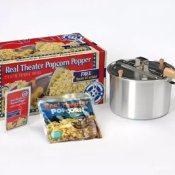 Wabash Valley Farms The Original Whirley Pop Stovetop Popcorn Popper 25000N - Other Cooking Appliances -Hearth & Home Store 9efae9154d5cb88251be10d17058f03f96535cd5 real theater popcorn popper