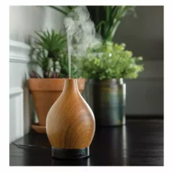 Candle Warmers Etc. Candle Warmer Etc. Premium Ultra Sonic Oil Diffuser in Wood Grain Vase - BDWGR - Candle Warmers -Hearth & Home Store a0412528737b1fcc77ee94c3bab437bd048be251 2022019264 1