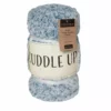 Lincoln Outfitters Cuddle Up Patch Sherpa 50 x 60 Throw - RK-TEDAP-CUD - Blankets & Bedspreads