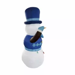 Four Seasons 6' Inflated Snowman Holding String Lights - MY-18CS622 - Christmas Decor -Hearth & Home Store a2bec672ed4996a7dd63216eeb7326a52ef7b85f 14762164 4