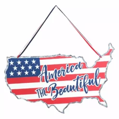 RUSSCO America the Beautiful Metal Wall Decoration WD152459