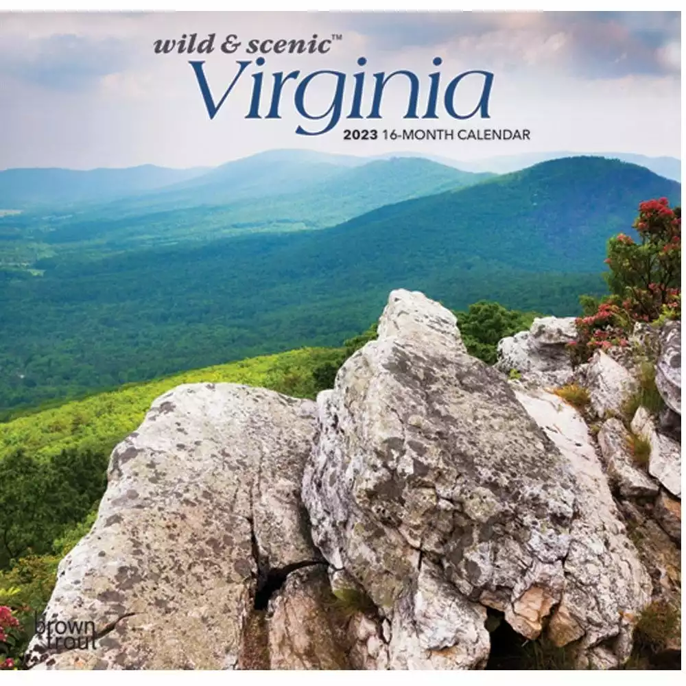 Brown Trout Virginia Wild & Scenic 2023 Mini 7x7 Calendar - Calendars 3 Brown Trout Virginia Wild & Scenic 2023 Mini 7x7 Calendar - Calendars