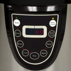 AmeriHome 6 Quart Electric Pressure Cooker EPCOOK6 - Pressure Cookers -Hearth & Home Store a859ed070f209038876399011c83f9886edeaa82 amerihome 6 quart electric pressure cooker epcook6