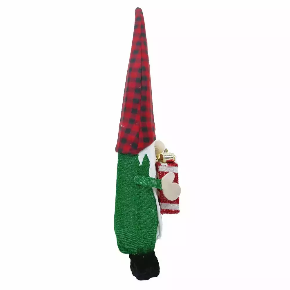 Four Seasons 35" Lighted Gnome Outdoor Christmas Yard Decoration - 21DH0706 - Christmas Decor 6 Four Seasons 35" Lighted Gnome Outdoor Christmas Yard Decoration - 21DH0706 - Christmas Decor - Image 4
