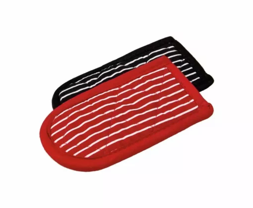 Lodge Set of 2 Hot Handle Holders 1 B/W and 1 R/W Stripe 2HH2 - Cookware -Hearth & Home Store ac934414147939ed9a19ef1fa39a37fd82d7953d 51260323 51260323 image 2hh2 preview