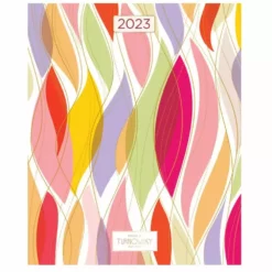 Brown Trout Turnowsky House of 2023 Desk Planner Beauty Spot Two Foil - Calendars