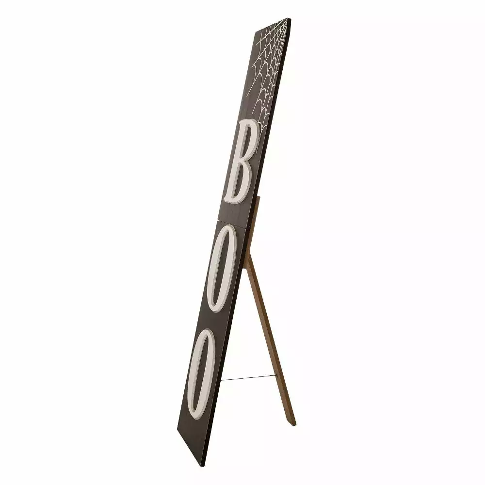 Glitzhome 47.83 Inch Wooden Boo Porch Sign - 1702203398 - Porch Seasonal Decor 5 Glitzhome 47.83 Inch Wooden Boo Porch Sign - 1702203398 - Porch Seasonal Decor - Image 3