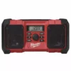 Milwaukee M18 18-Volt Lithium-Ion Cordless Jobsite Radio - 2890-20 - Radios -Hearth & Home Store b04baf34c14fab1e0476a46dad04b186a62eedcb 15383958