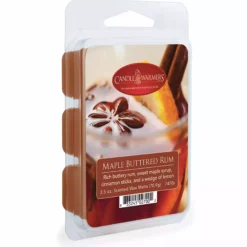 Candle Warmers Maple Buttered Rum Wax Melt, 2.5oz - 7165S - Wax Melts