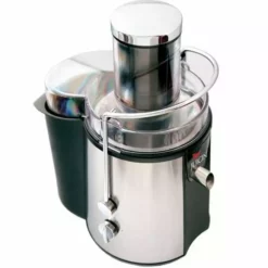 Koolatron Total Chef Wide Mouth Stainless Steel Juicin Juicer KMJ01 - Storage Furniture