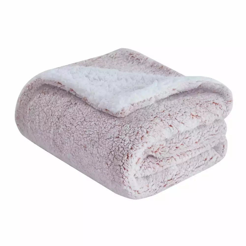 Trail Creek Snuggly Sherpa Throw Blanket, Cedar - RK-TEDSH-CED - Blankets & Bedspreads 4 Trail Creek Snuggly Sherpa Throw Blanket, Cedar - RK-TEDSH-CED - Blankets & Bedspreads - Image 2