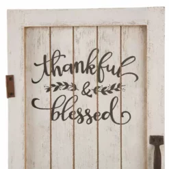 Glitzhome 17.95 Inch Wooden Thanksgiving Barn Door, Wall, or Standing Décor - 1210203228 - Wall Decor 7 Glitzhome 17.95 Inch Wooden Thanksgiving Barn Door, Wall, or Standing Décor - 1210203228 - Wall Decor -Hearth & Home Store b50f8924a64373def3dae3b6a32c4dea16f71103 93422059 2