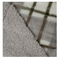 URBAN DEER Grey & White Plaid Printed Fur Reversible to White Sherpa 50 x 60 Throw - RK-FURSH-TPLD - Blankets & Bedspreads 7 URBAN DEER Grey & White Plaid Printed Fur Reversible to White Sherpa 50 x 60 Throw - RK-FURSH-TPLD - Blankets & Bedspreads -Hearth & Home Store b57dd88ca5431ded848d3e120f7999e5d6e9e0fe 490932032 jpg 1
