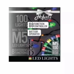 J. Hofert Company Hofer 100 8 Function Battery Operated Set Multi Lights - 4438 - Christmas Decor